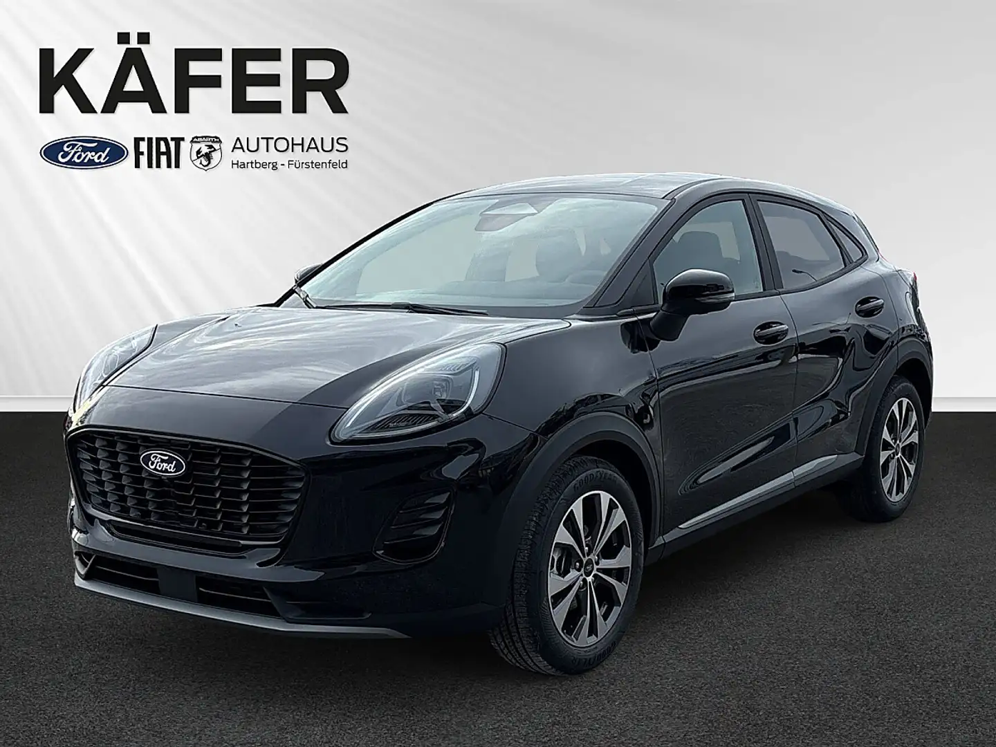 Ford Puma 1,0 EcoBoost 92kW / 125PS Hybrid Titanium Schwarz - 1