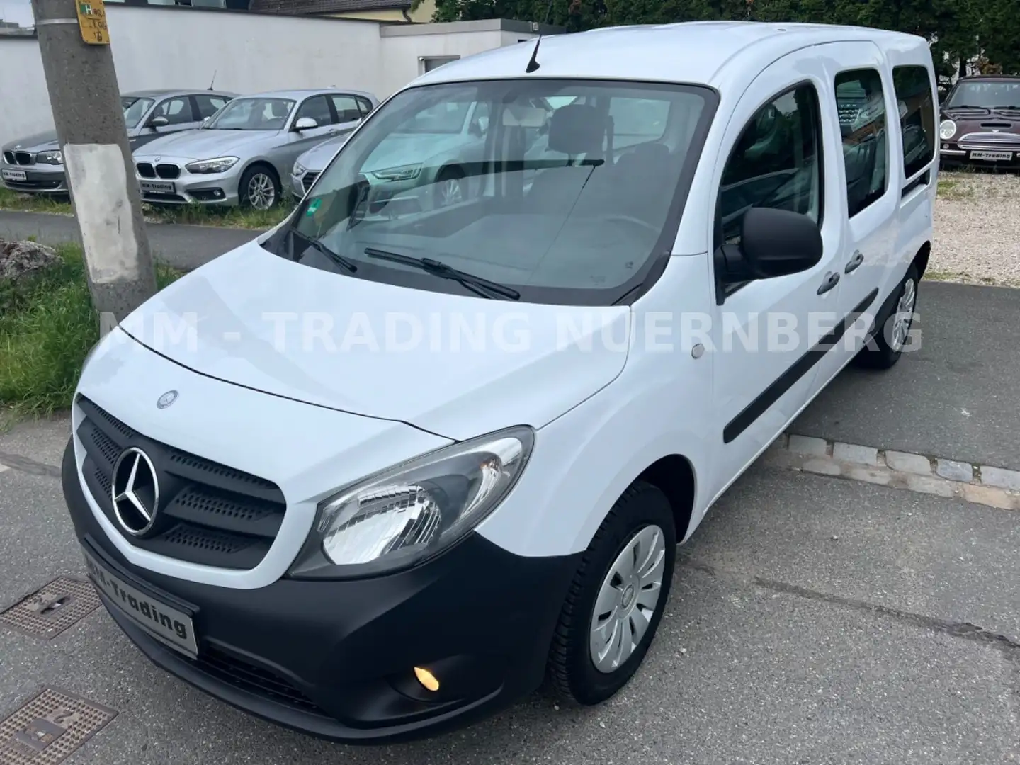 Mercedes-Benz Citan CITAN 111 CDI MIXTO EXTRALANG-KLIMA-EURO5 Weiß - 1