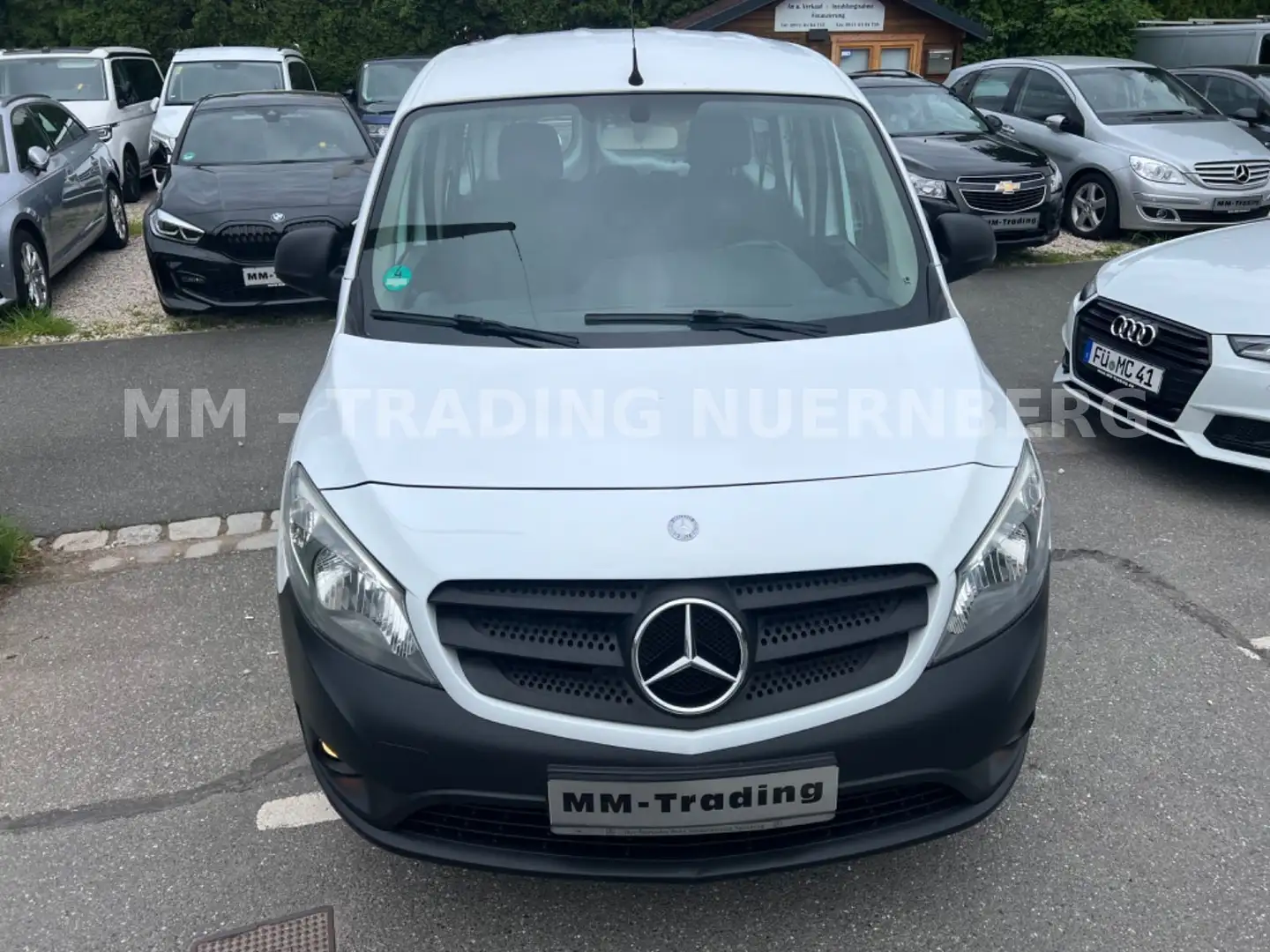 Mercedes-Benz Citan CITAN 111 CDI MIXTO EXTRALANG-KLIMA-EURO5 Weiß - 2