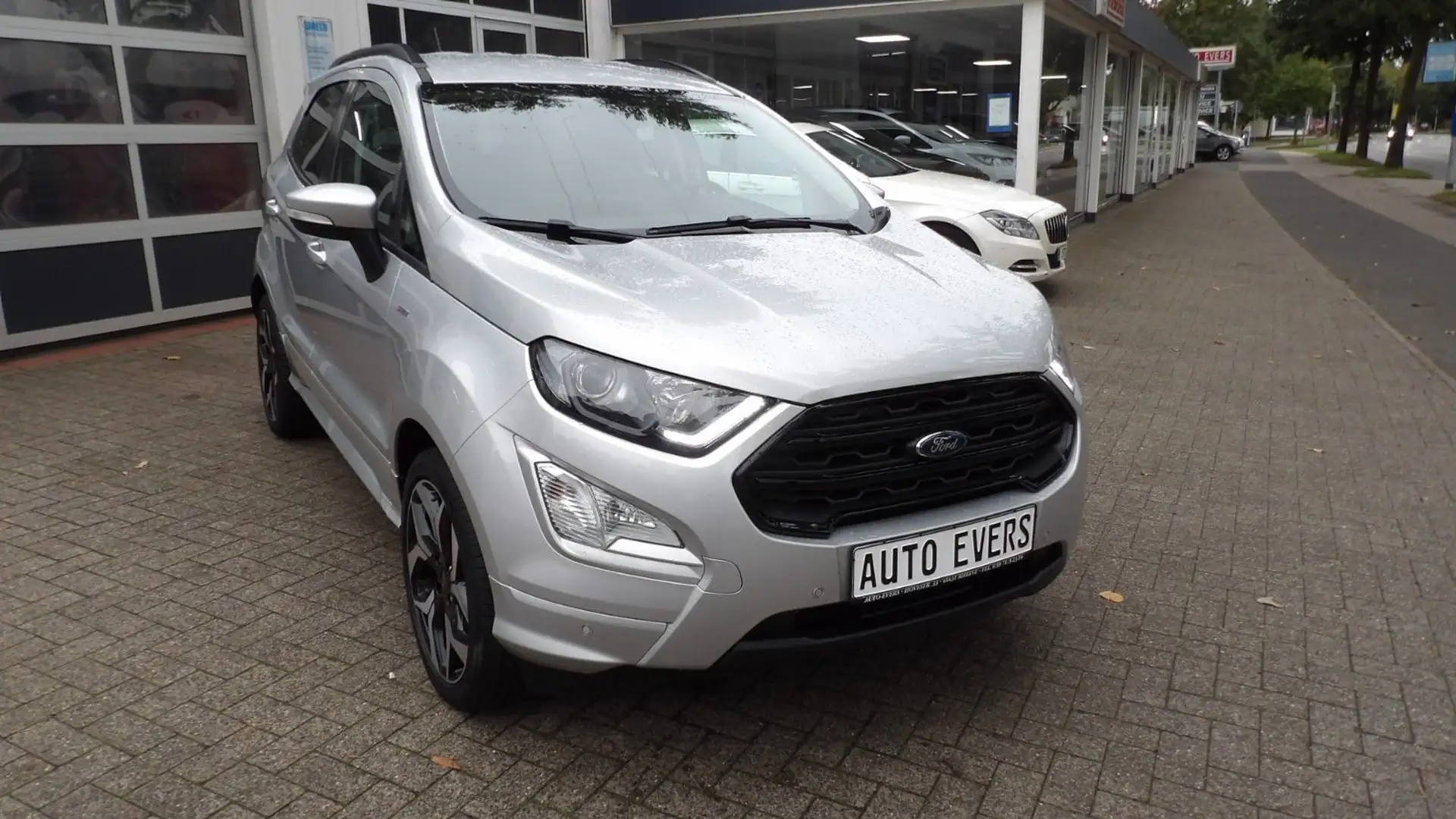 Ford EcoSport ST-Line*AHK*Navi*RFK*SHZ Silber - 2