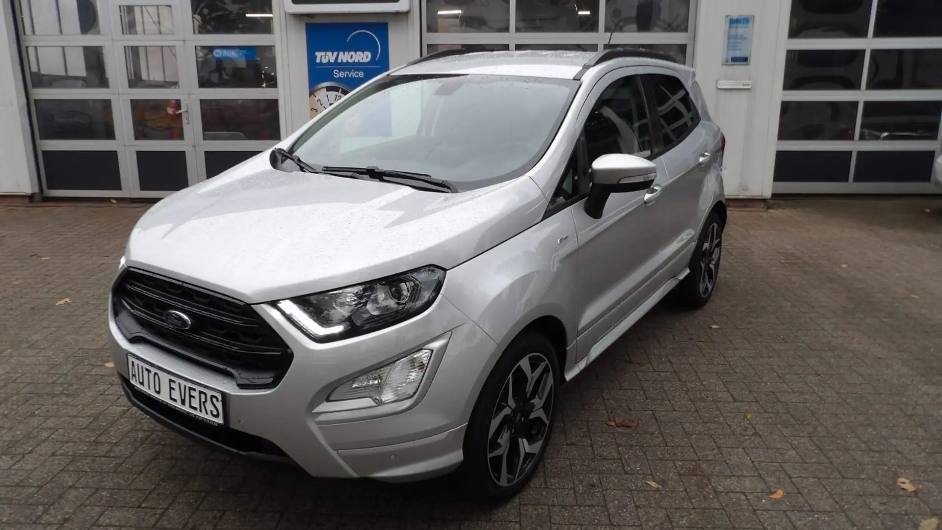 Ford EcoSport ST-Line*AHK*Navi*RFK*SHZ Silber - 1