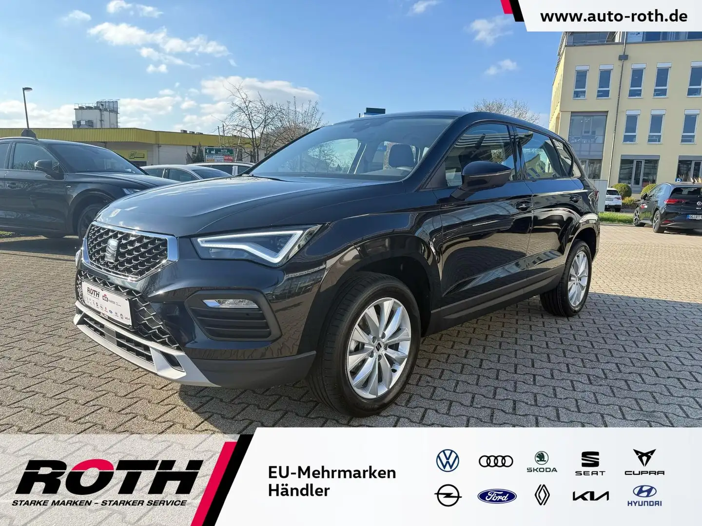 SEAT Ateca 1.5 TSI DSG Style *LED*ACC*AHK*DAB* Noir - 1