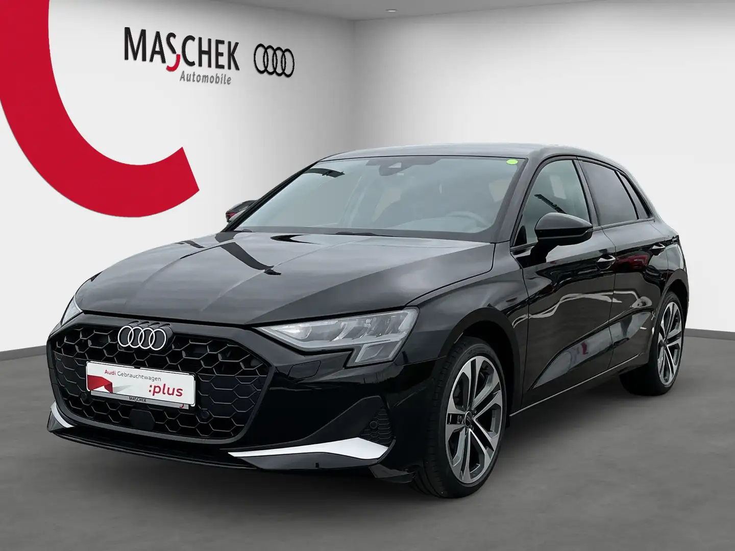 Audi A3 Sportback Advanced 35 TFSI AHK ACC Naviplus 18 Zol Zwart - 2