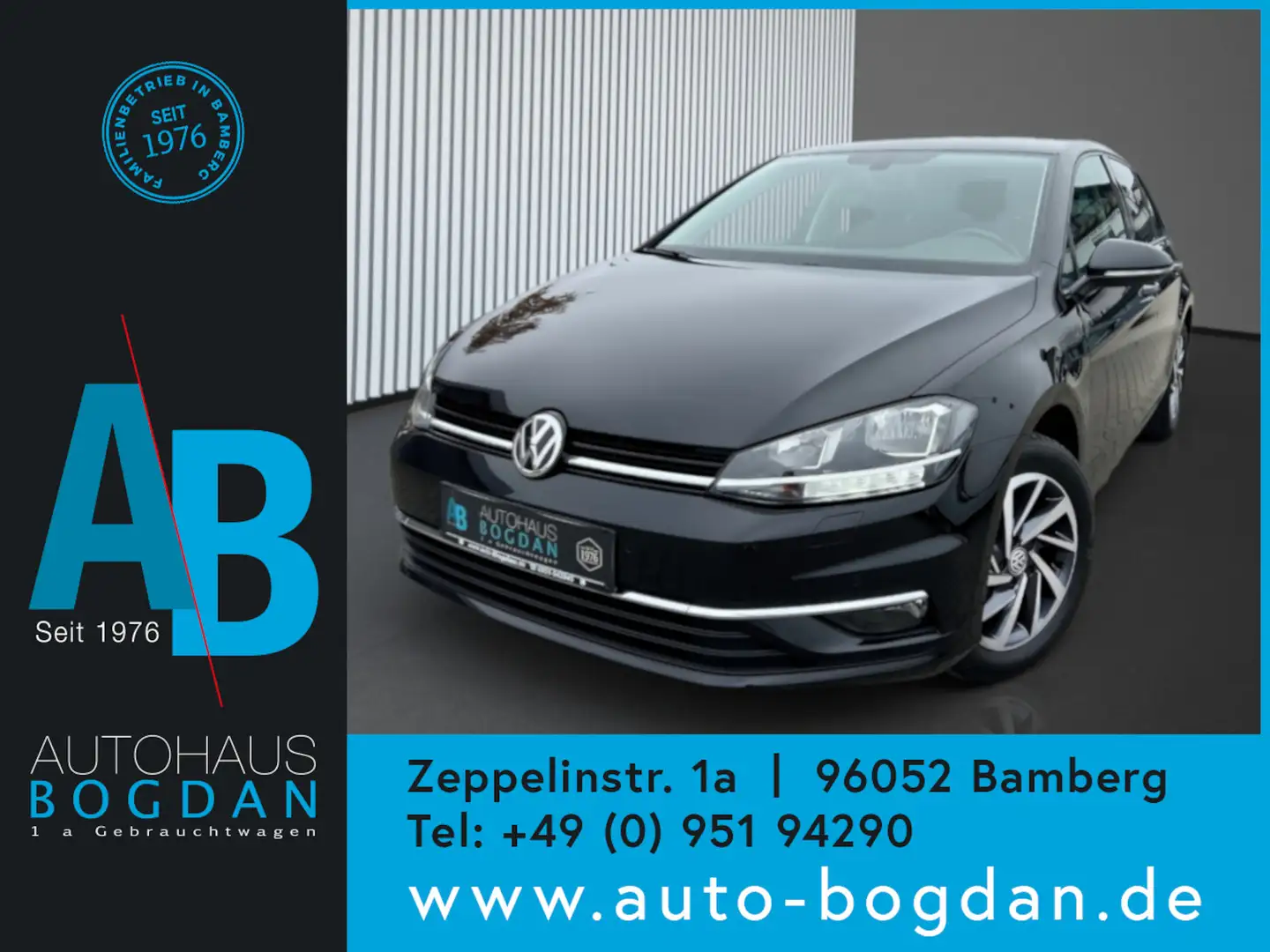 Volkswagen Golf Sound AHK*SHZ*PDC*ad.Tempomat*Navi Schwarz - 1