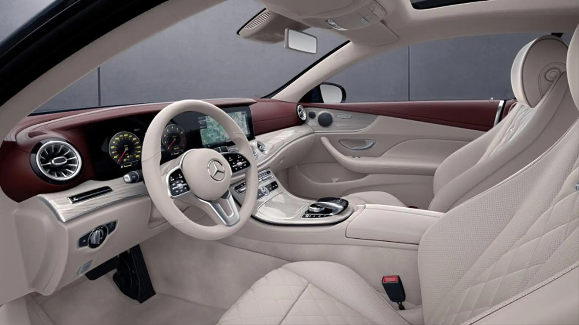 Mercedes-Benz E 200 Coupé Avantgarde/MULTIBEAM/Pano-D/ABC/360 Niebieski - 2