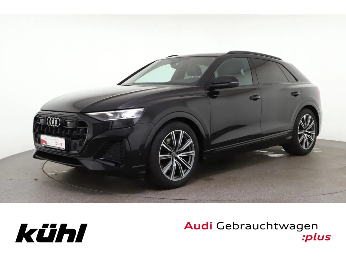 Audi Q8 45 TDI Q Tip. LED Luft ACC 360° HuD Navi AHK Schwarz - 1