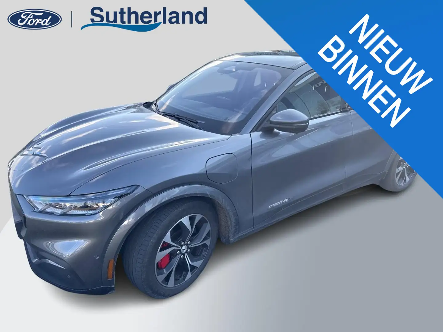 Ford Mustang Mach-E Extended First Edition AWD 98 kWh | WORDT VERWACHT Grijs - 1