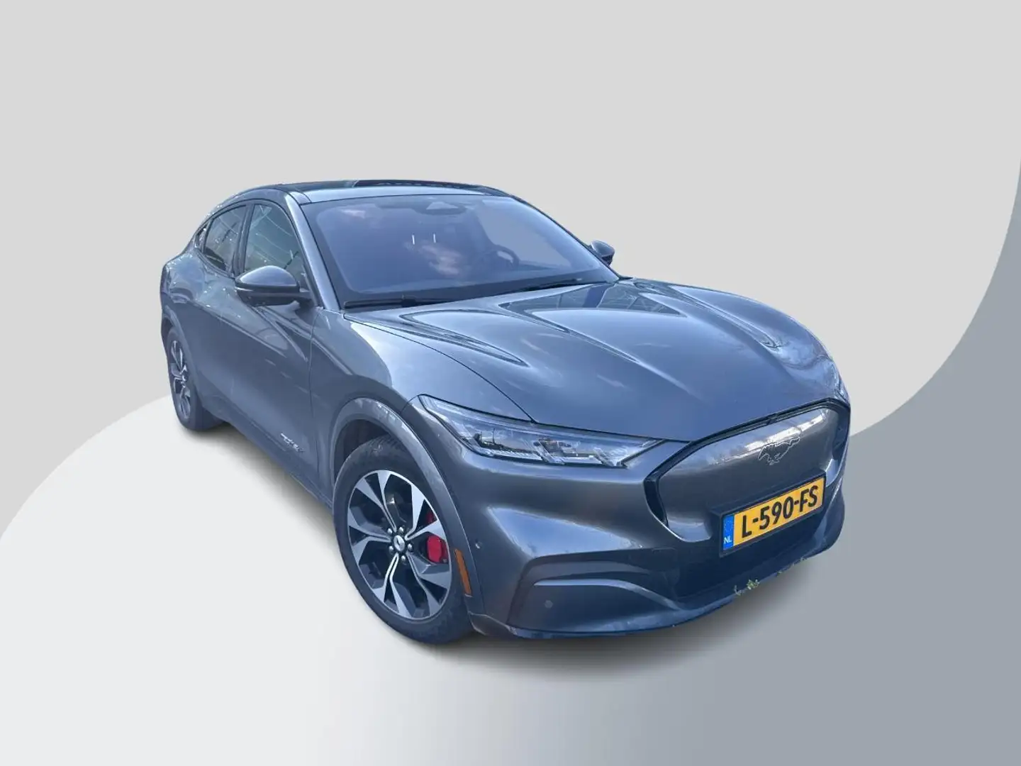 Ford Mustang Mach-E Extended First Edition AWD 98 kWh | WORDT VERWACHT Grijs - 2
