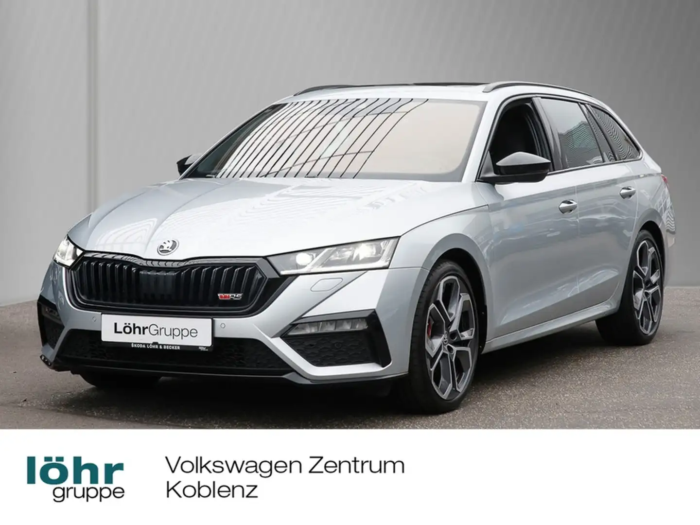 Skoda Octavia Combi RS 2.0 TDI DSG 4x4 Navi/Pano Silber - 1
