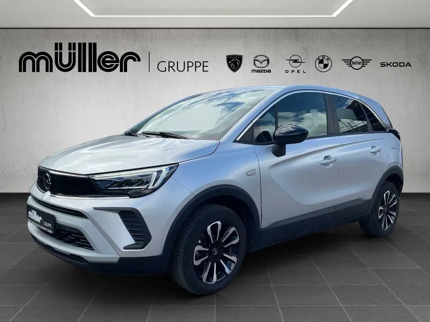 Opel Crossland 1.2 Elegance Argent - 1