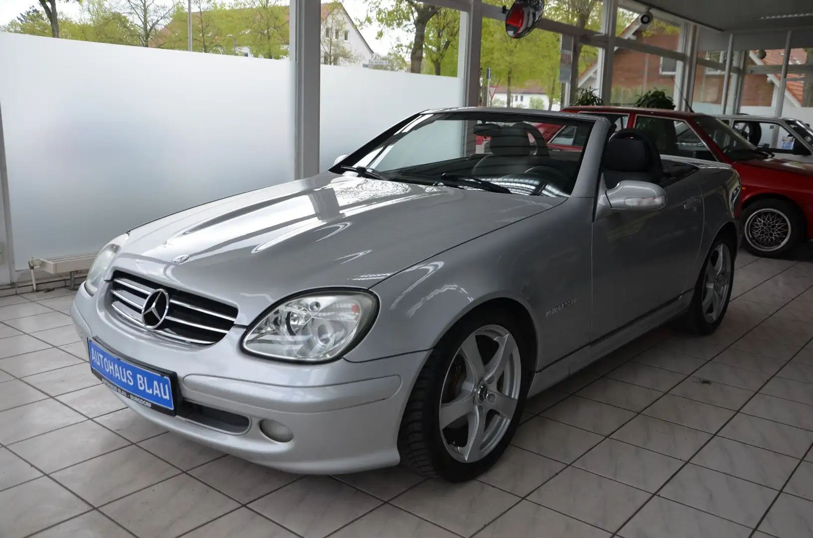 Mercedes-Benz SLK 200 Kompressor *AUTOMATIK*LEDER*SITZHZG* Argintiu - 1