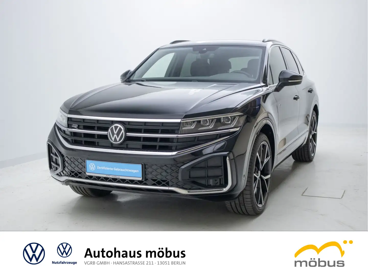 Volkswagen Touareg 3.0 TDI R-Line*4M*ASG*AHK*RFK*IQ.LIGHT* Schwarz - 2
