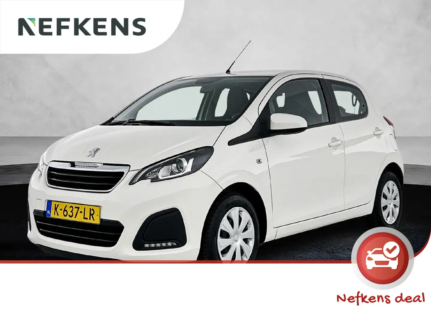 Peugeot 108 Active 72pk | Airco | Elektrische ramen | Centrale Wit - 1