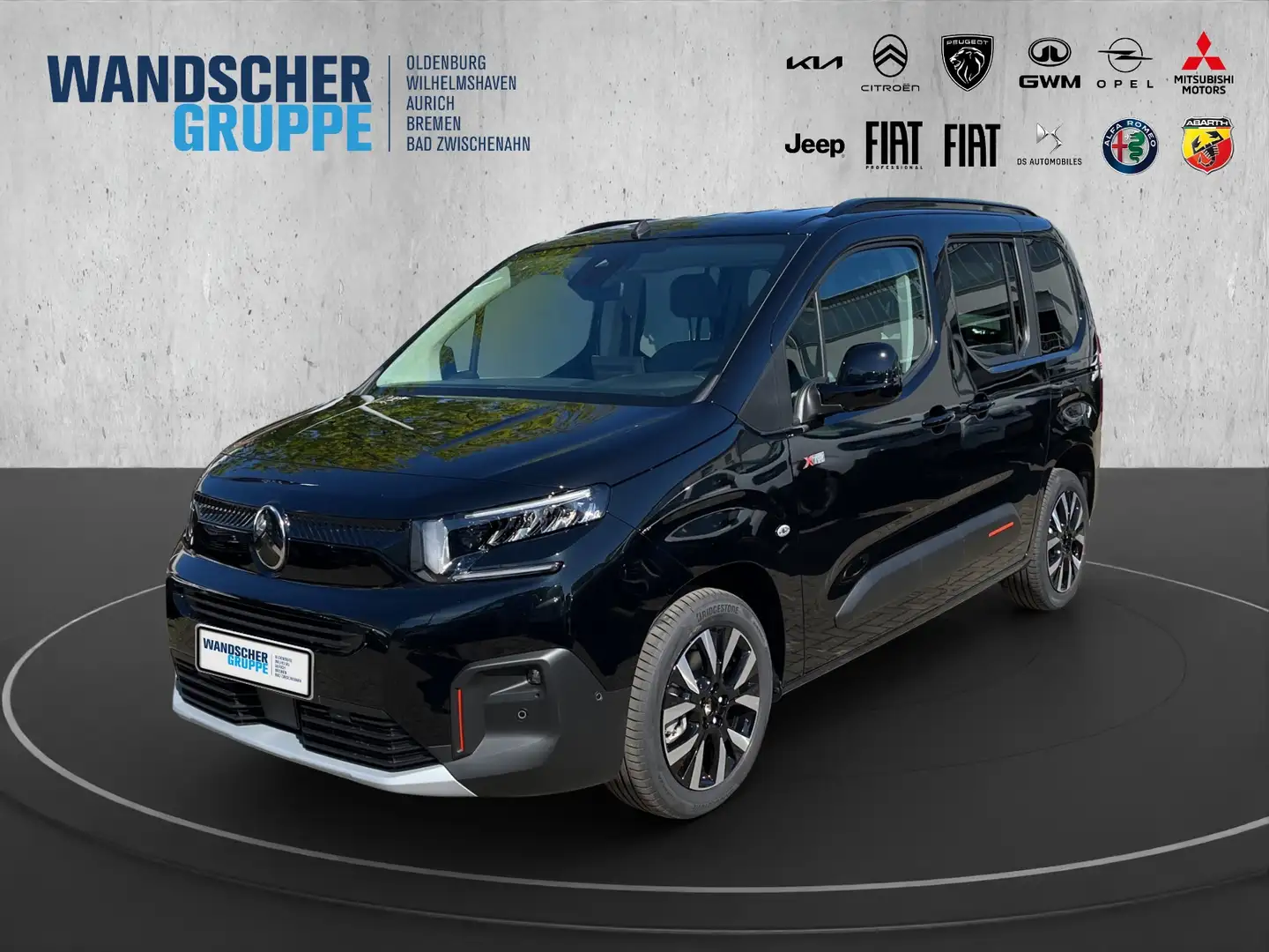 Citroen Berlingo M BlueHDi 130 EAT8 Max KAM+PDC+KLIMA Schwarz - 1