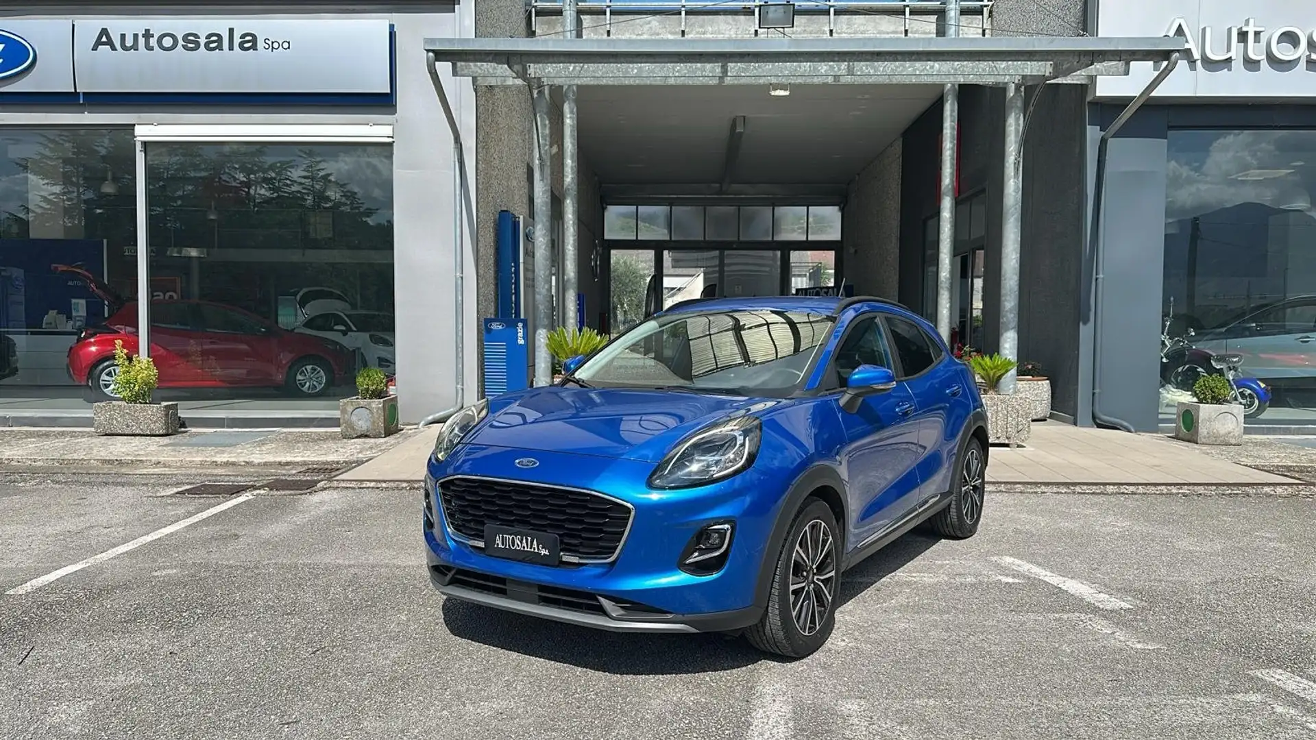 Ford Puma Puma II 2020 1.0 ecoboost h Titanium s Ibrido/Benz Blu/Azzurro - 1