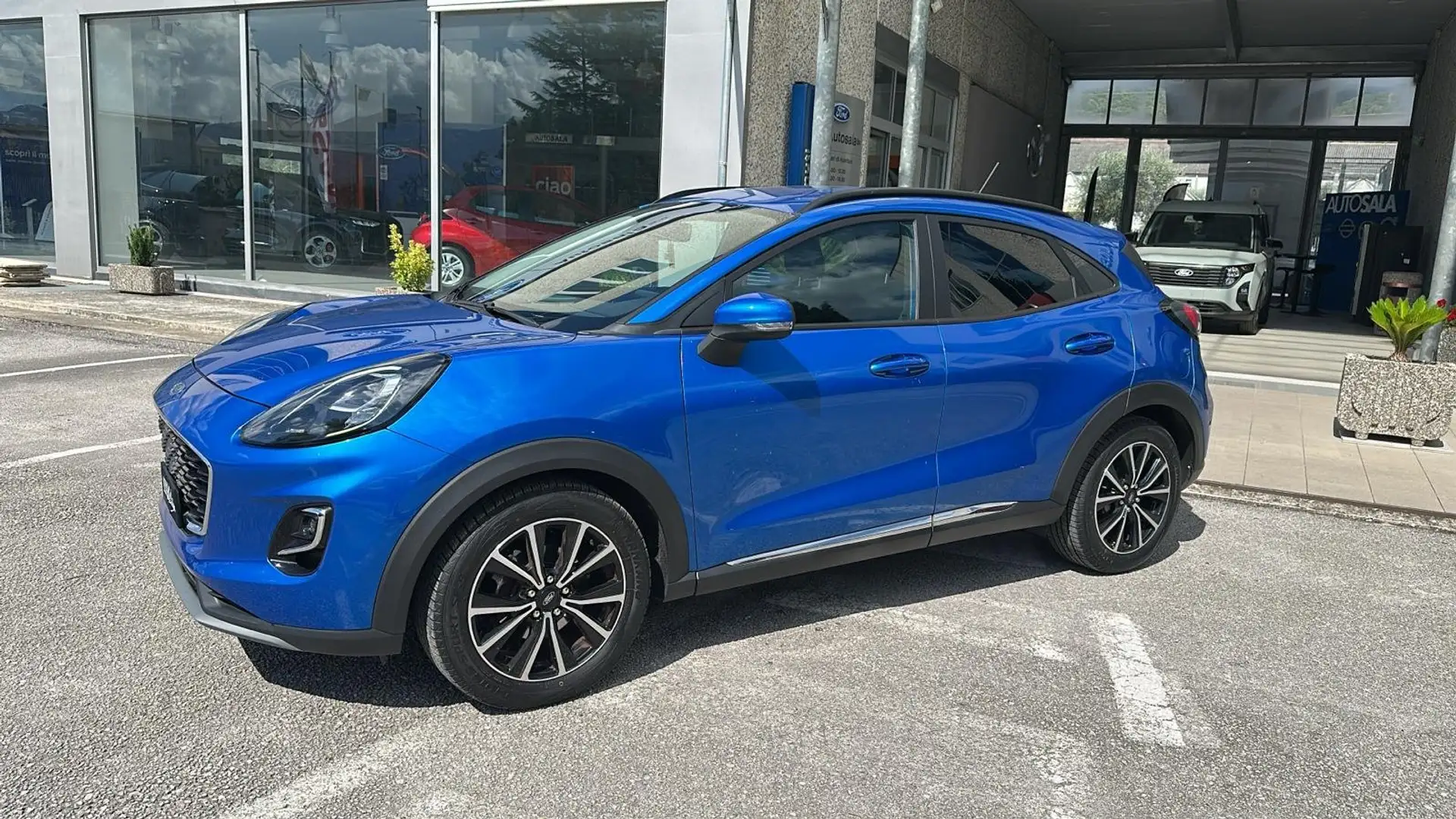 Ford Puma Puma II 2020 1.0 ecoboost h Titanium s Ibrido/Benz Blu/Azzurro - 2