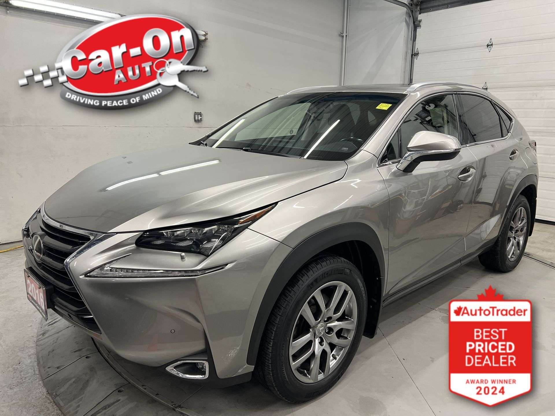 Gray 2016 Lexus NX SUV / Crossover All-Wheel Drive Automatic
