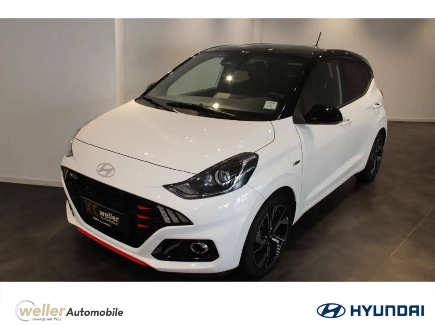 Hyundai i10 1.0 ''N-Line'' Navi Parksensoren Sitzheizung Klima Weiß - 1