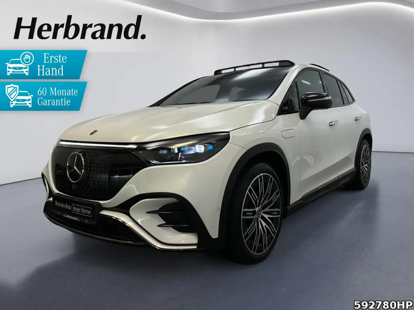 Mercedes-Benz EQE 350 4M SUV AIRMATIC Pano Hyperscreen DIGITAL Weiß - 1