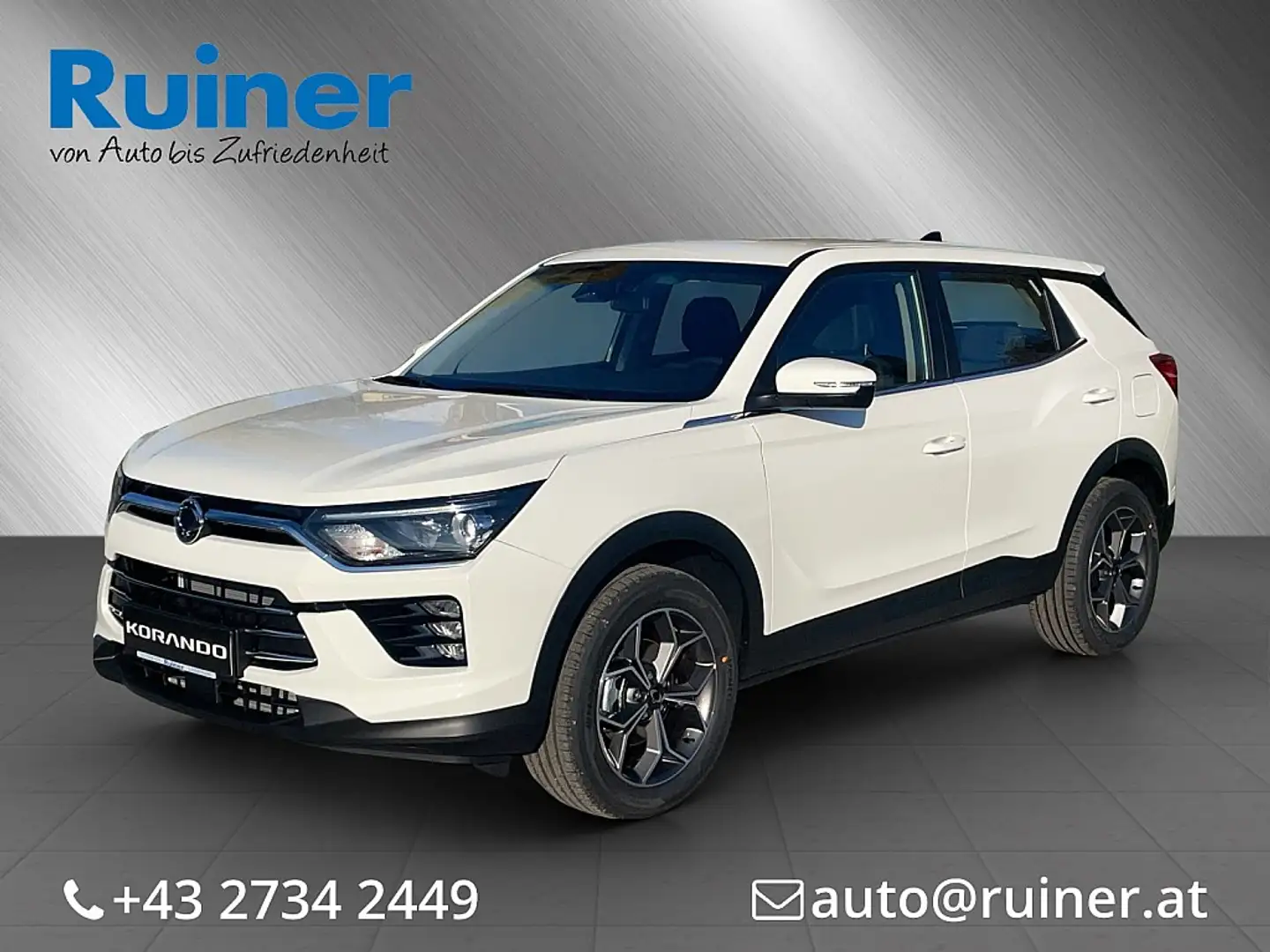 KGM Korando 1,5 GDI Club Aut. mit Club Plus Paket Blanc - 1