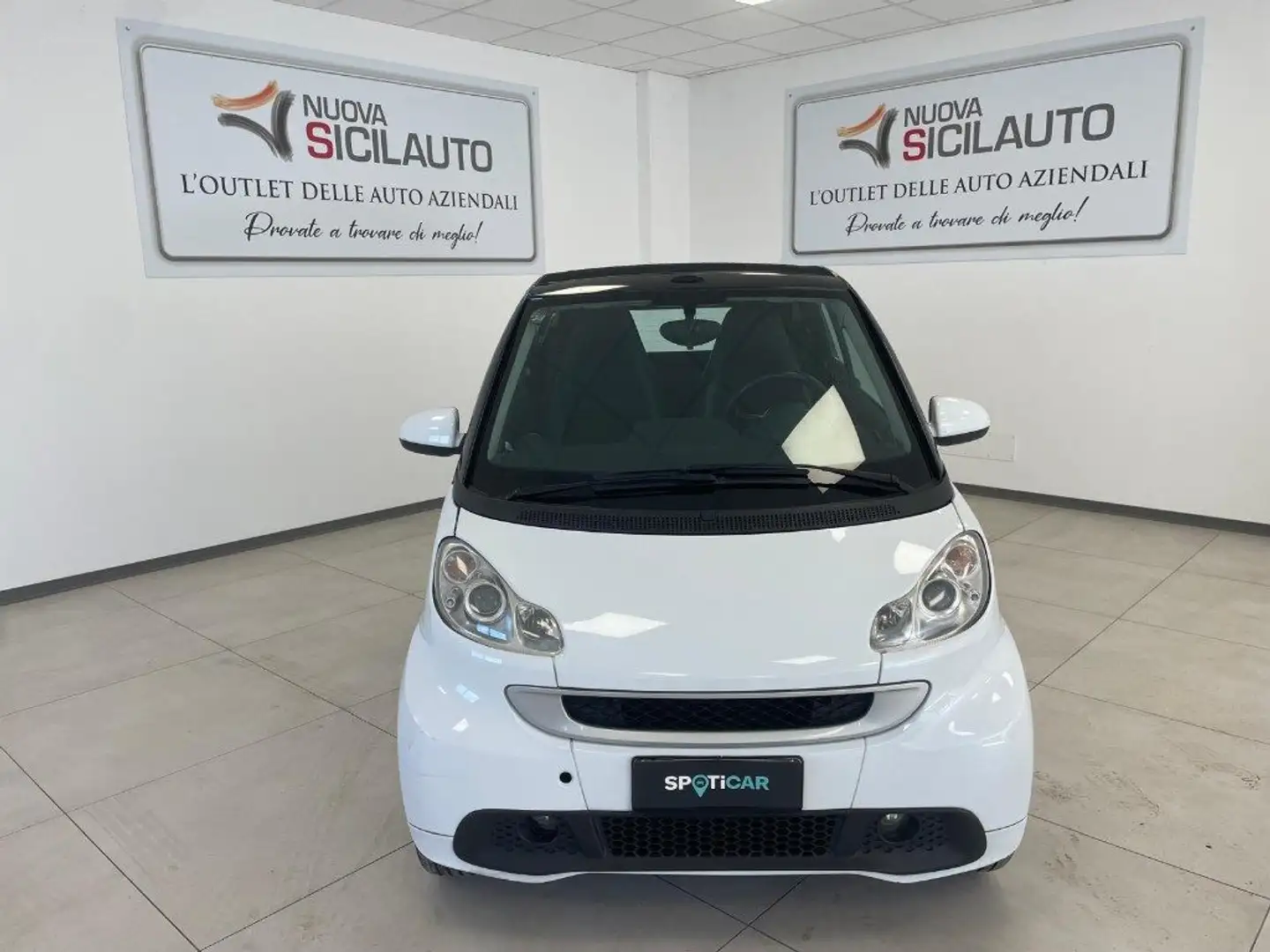 smart forTwo 1000 62 kW cabrio passion Wit - 1