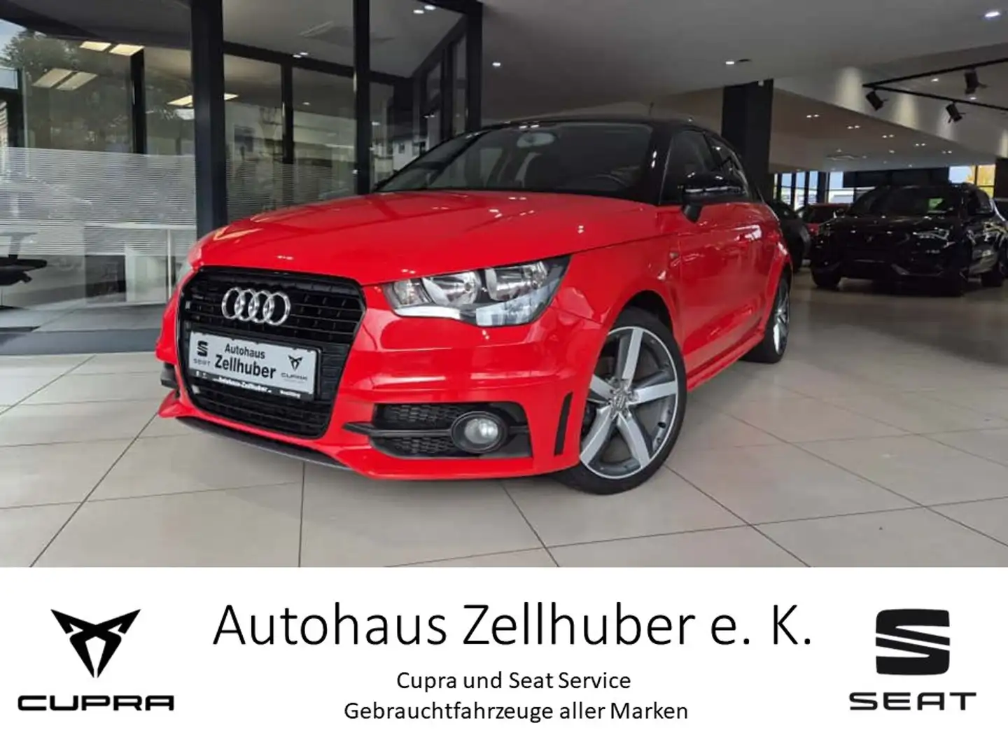 Audi A1 1.2 TFSI Sportback S-Line *8-Fach*Bluetooth* Rouge - 1