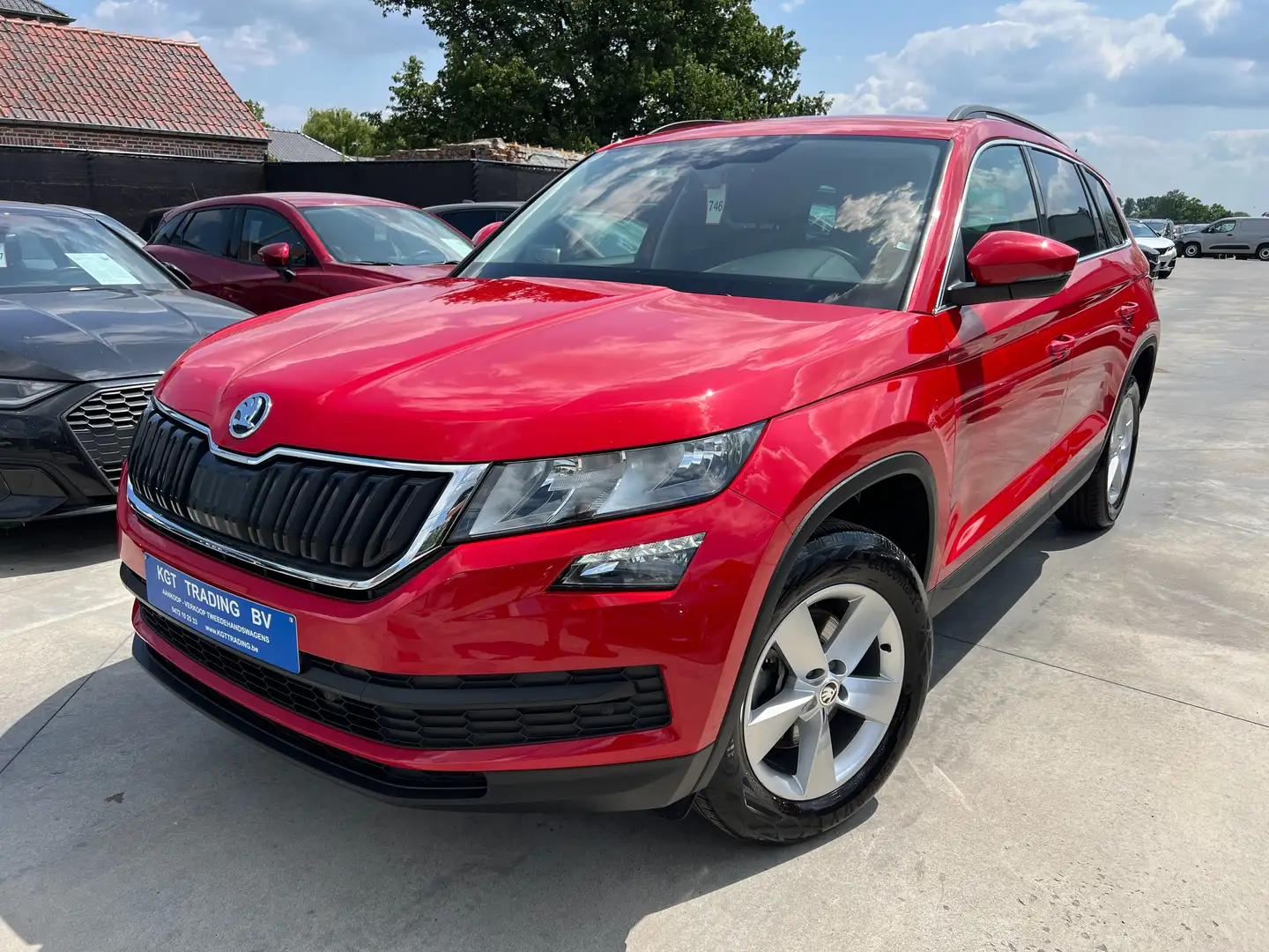 Skoda Kodiaq 1.5 TSI 7 ZETELS NAVIGATIE CAMERA CARPLAY LED PDC Rouge - 1