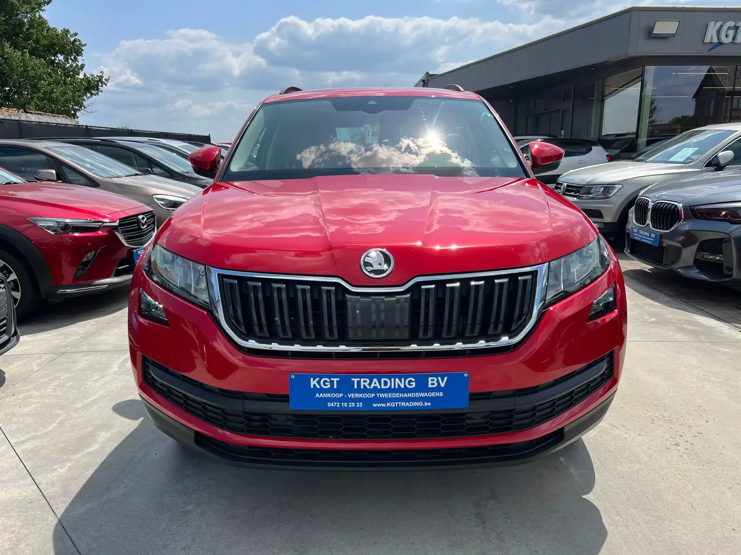 Skoda Kodiaq 1.5 TSI 7 ZETELS NAVIGATIE CAMERA CARPLAY LED PDC Rouge - 2