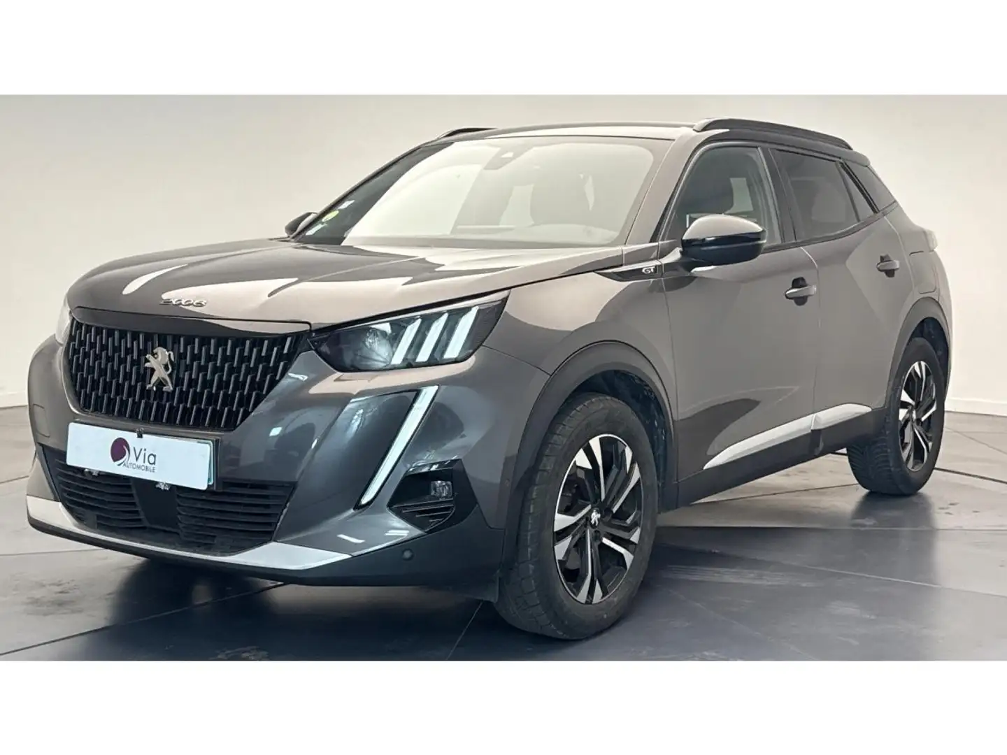Peugeot 2008 1.5 130 GT 1ère Main Gris - 1