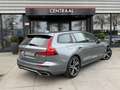 Volvo V60 2.0 T4 R-Design 190PK|Leder|Memory|Carplay|NL-Auto Gris - thumbnail 6