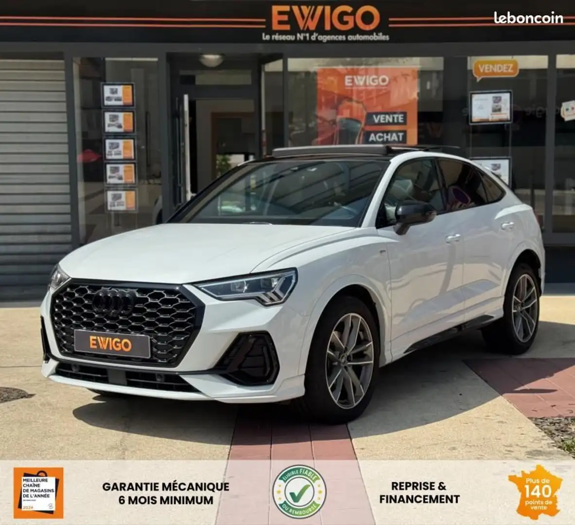 Audi Q3 2.0 35 TDI 150CH S-LINE S-TRONIC Blanco - 1