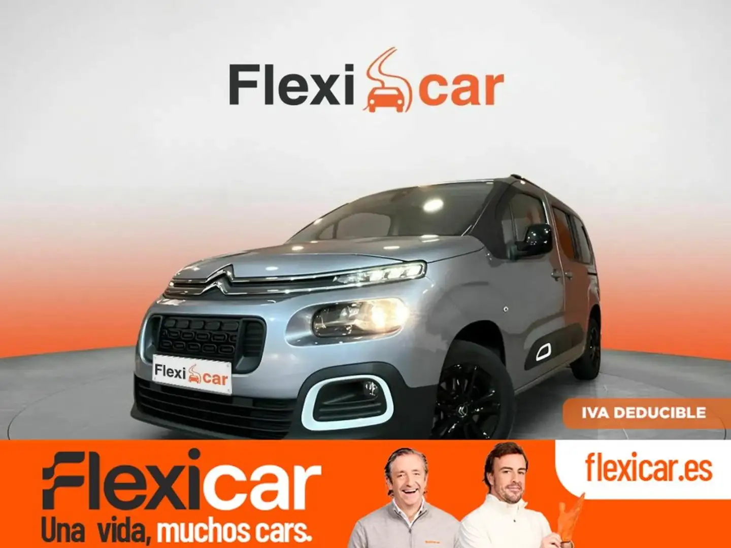 Citroen Berlingo Talla M BlueHDi 100 S&S FEEL Gris - 1