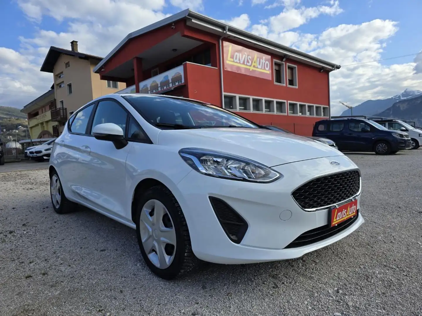 Ford Fiesta 1.1 75 CV GPL 5 porte Connect Bianco - 1