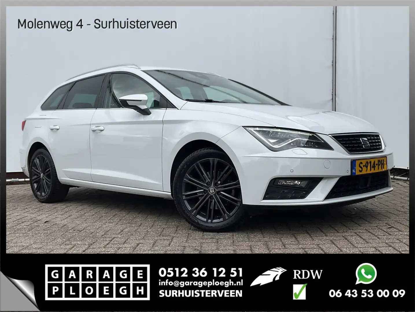 SEAT Leon ST 1.5 TSI Xcellence Intense Automaat Virtual Stoe Blanco - 1