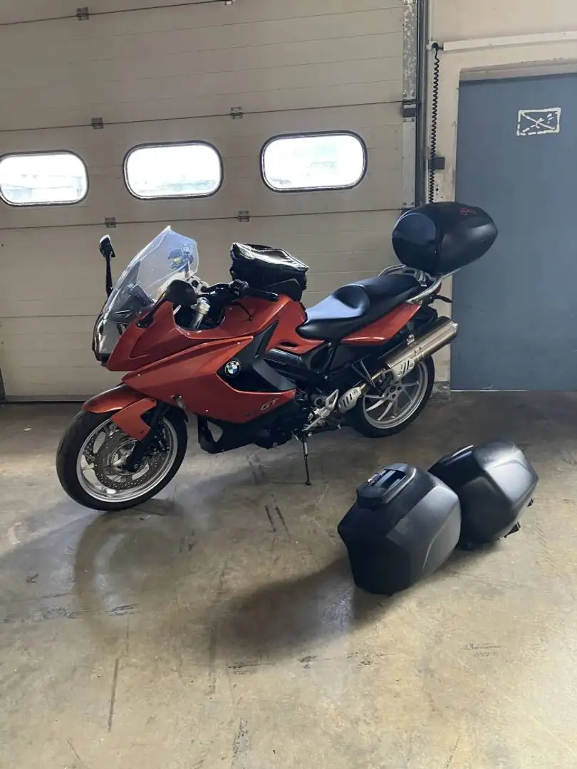 BMW F 800 GT - 1.te Hand ESA Koffer Oranžová - 2