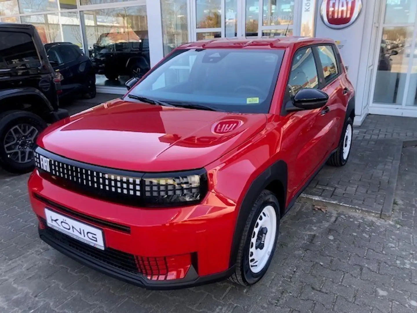 Fiat Grande Panda Elektro RED 113 PS Czerwony - 1