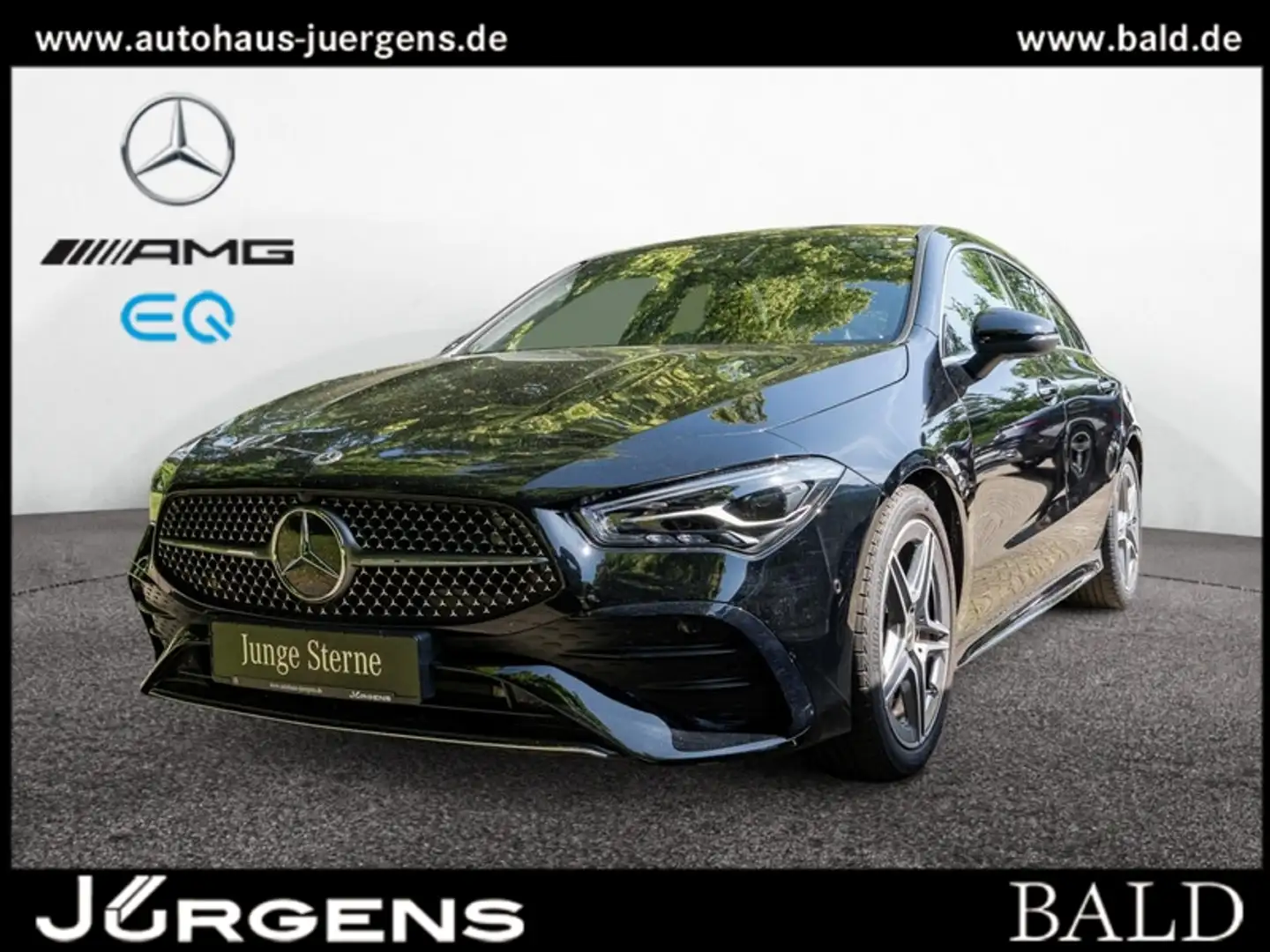 Mercedes-Benz CLA 200 d SB AMG-Sport/LED/Cam/Pano/Distr/Winter Schwarz - 2