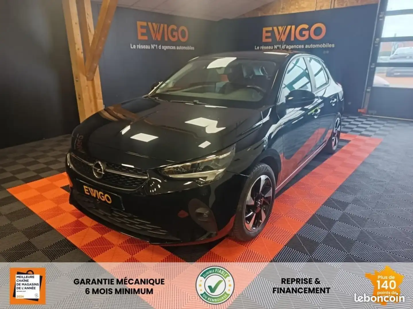 Opel Corsa ELECTRIC 135 77PPM 50KWH BVA Noir - 1