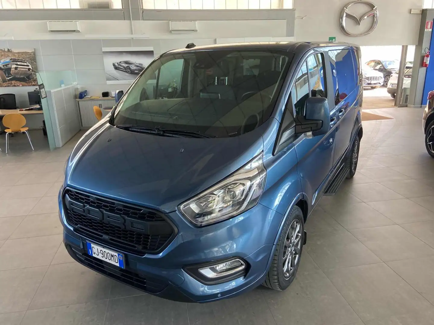 Ford Tourneo Custom 320 2.0 130CV MHEV PC Titanium Blu/Azzurro - 1