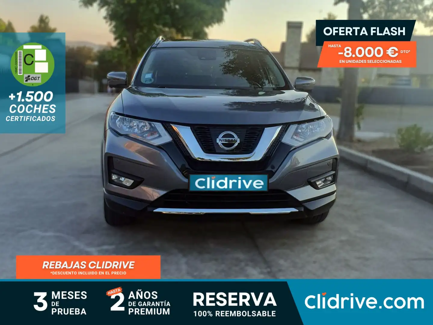 Nissan X-Trail 5 Plazas dCi 96 kW (130 CV) N-CONNECTA Gris - 1