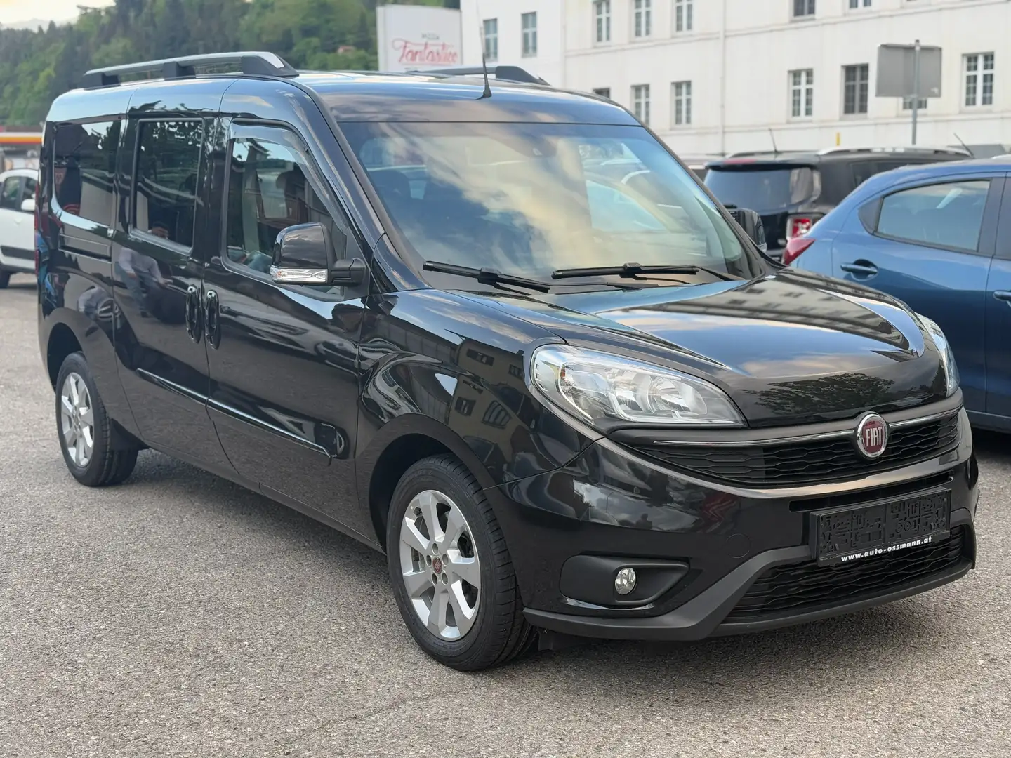 Fiat Doblo MAXI 1.6 Multijet NUR 35.000 KM TÜV NEU 1.Bes. Schwarz - 1