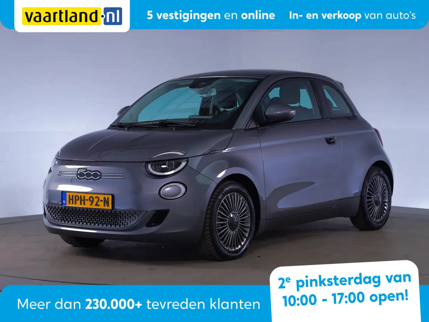 Fiat 500 Icon 42 kWh [ Navigatie Camera LED ] Gri - 1