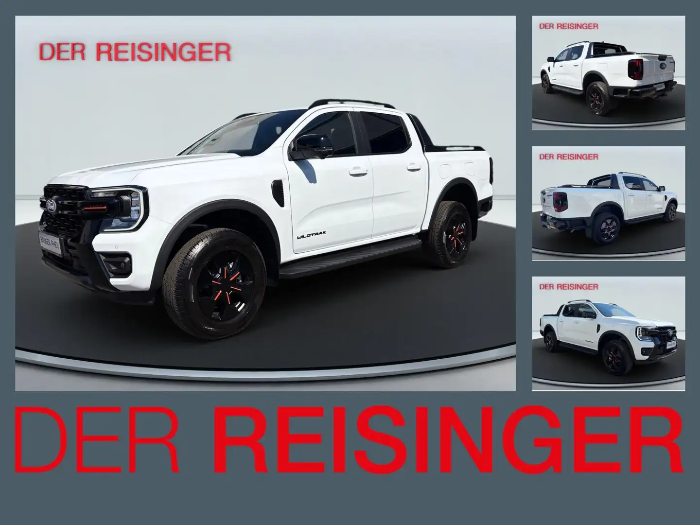 Ford Ranger DK 4WD Wildtrak PHEV Weiß - 1