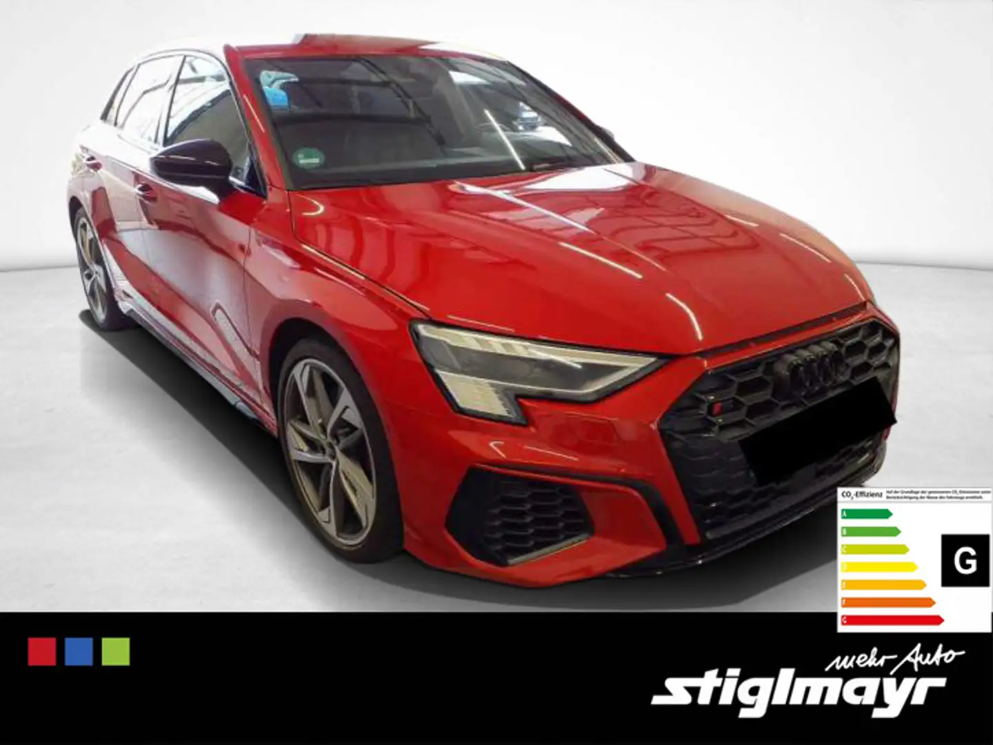 Audi S3 Sportback TFSI ACC+B&O+HUD+MATRIX+NAVI+VC Piros - 1