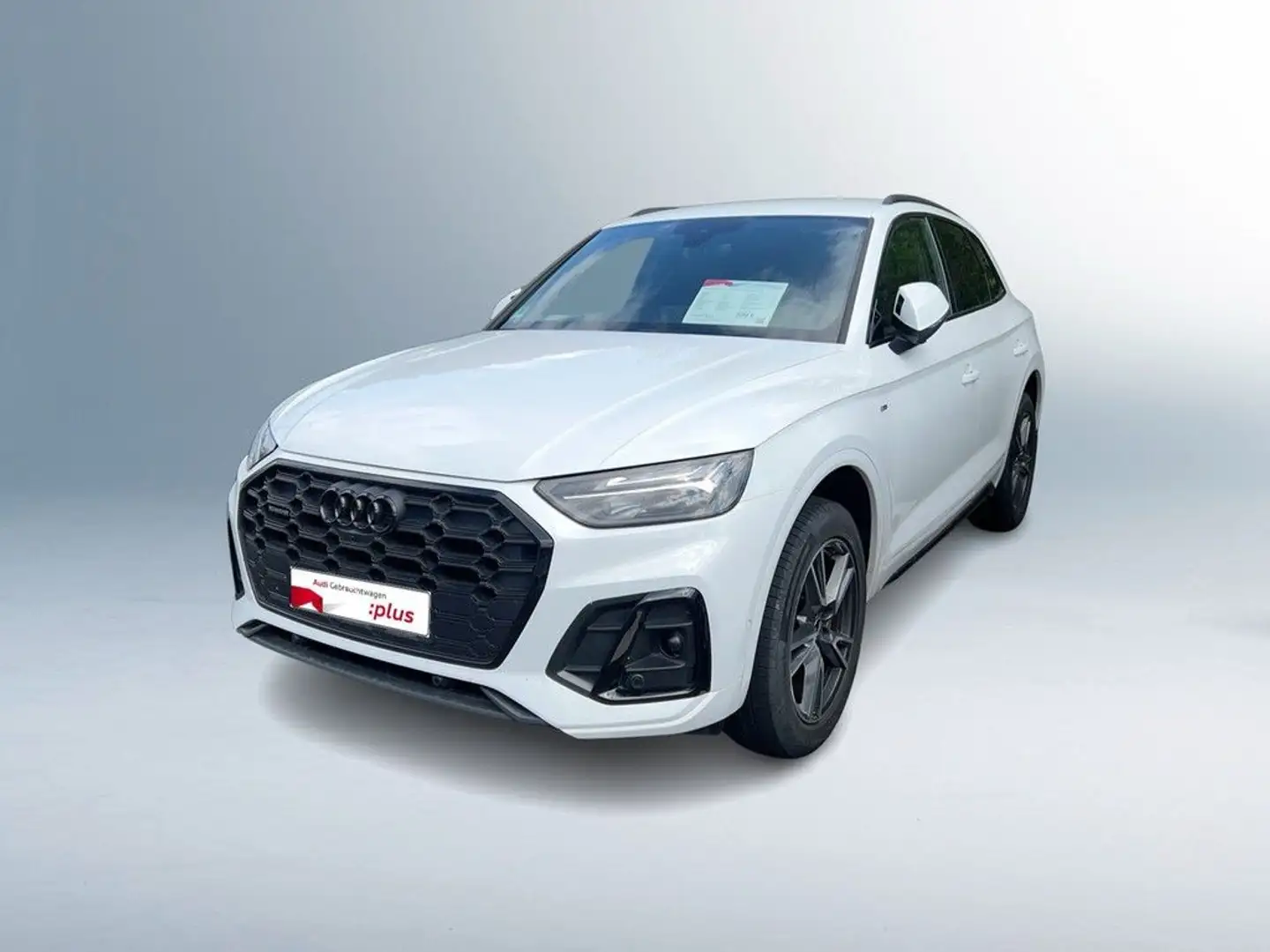 Audi Q5 40 TDI quattro S line Navi VC Optik schwarz A Weiß - 1