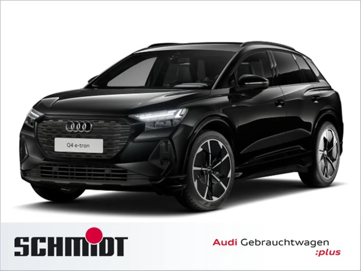 Audi Q4 e-tron 50 quattro S line LM20 Matrix LED AHK SONOS HuD... Schwarz - 1