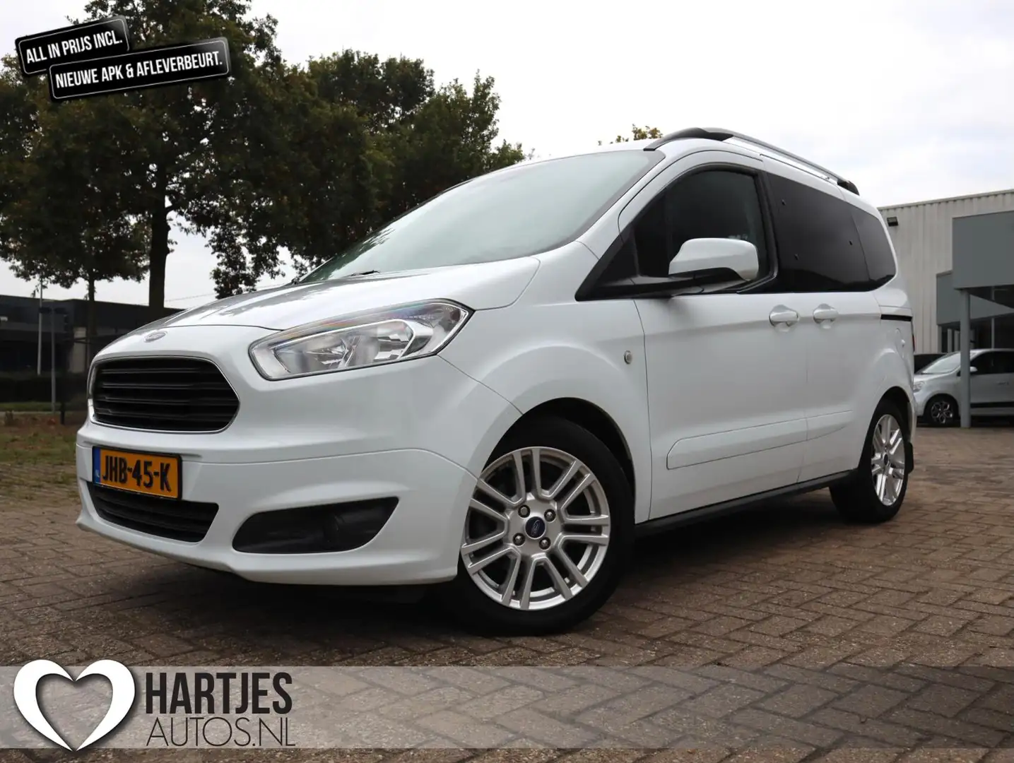 Ford Tourneo Courier 1.0 Titanium 100pk (Vol-Opties!) Blanc - 1
