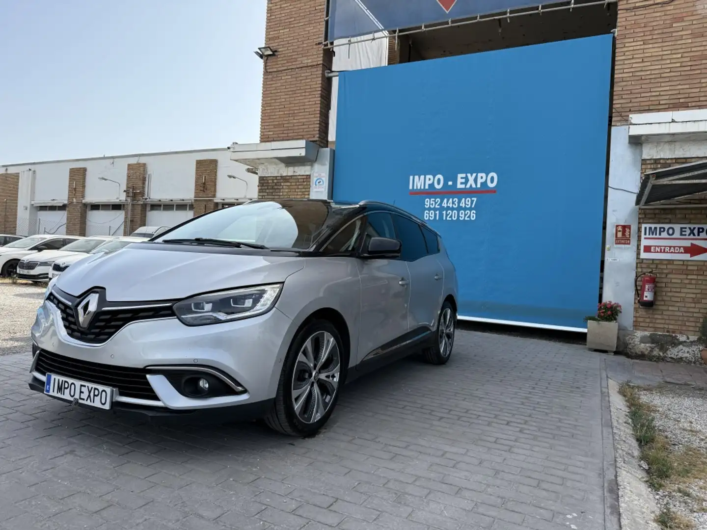 Renault Grand Scenic dCi Zen Blue 110kW Gris - 1