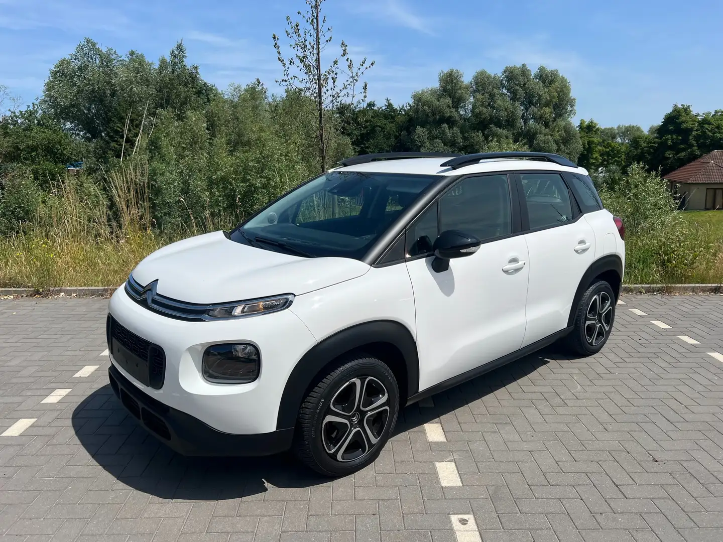 Citroen C3 Aircross 1.2-AIRCO-JANTES-COURROIE OK / CARNET COMPLET ! Blanc - 1