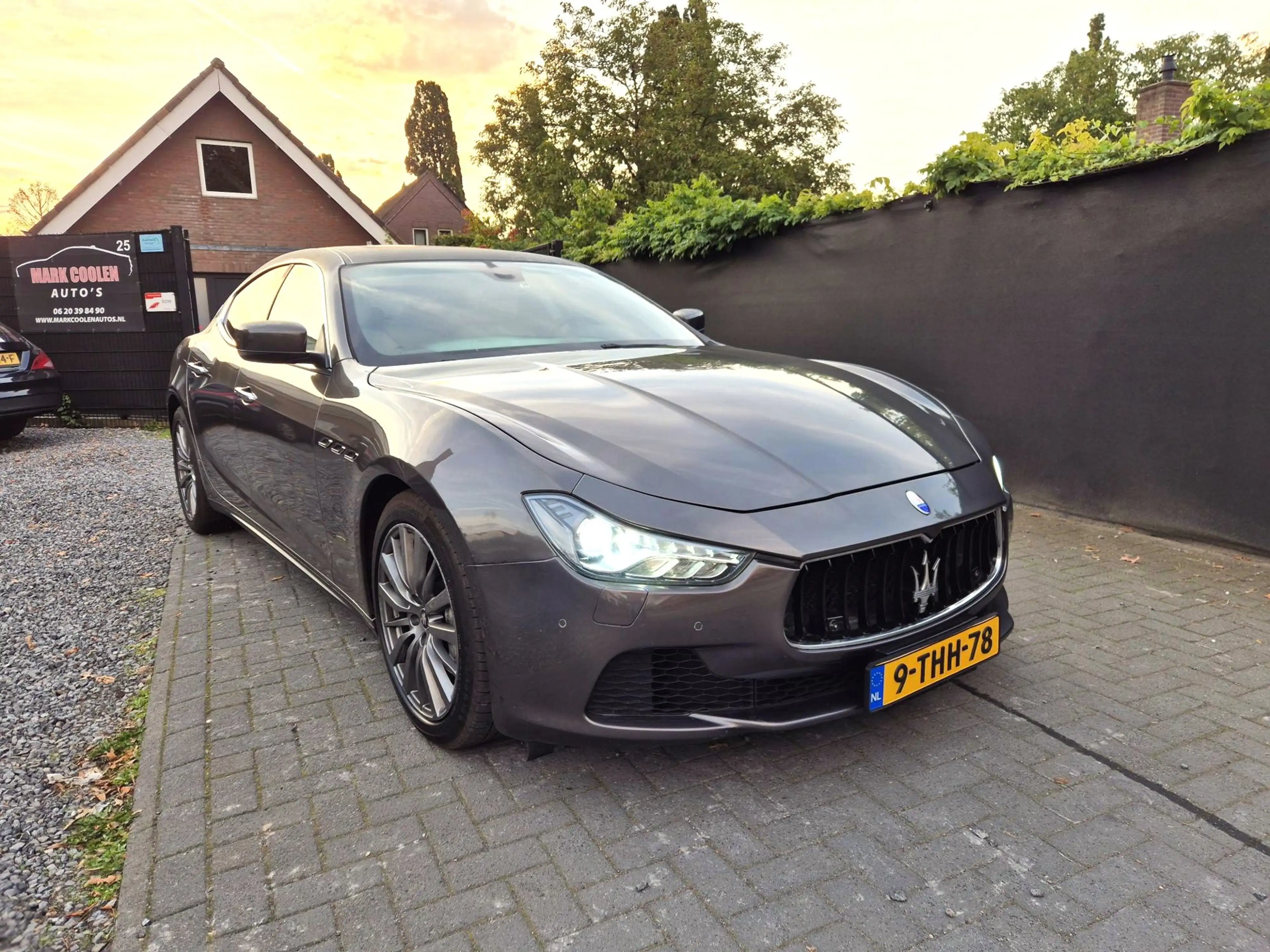 Maserati Ghibli 3.0 V6 D Automaat Xenon Leer Navi Clima Cruise Sch — photo 2